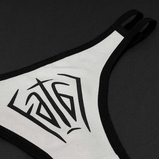 Tanga FATAL ataud - Blanco