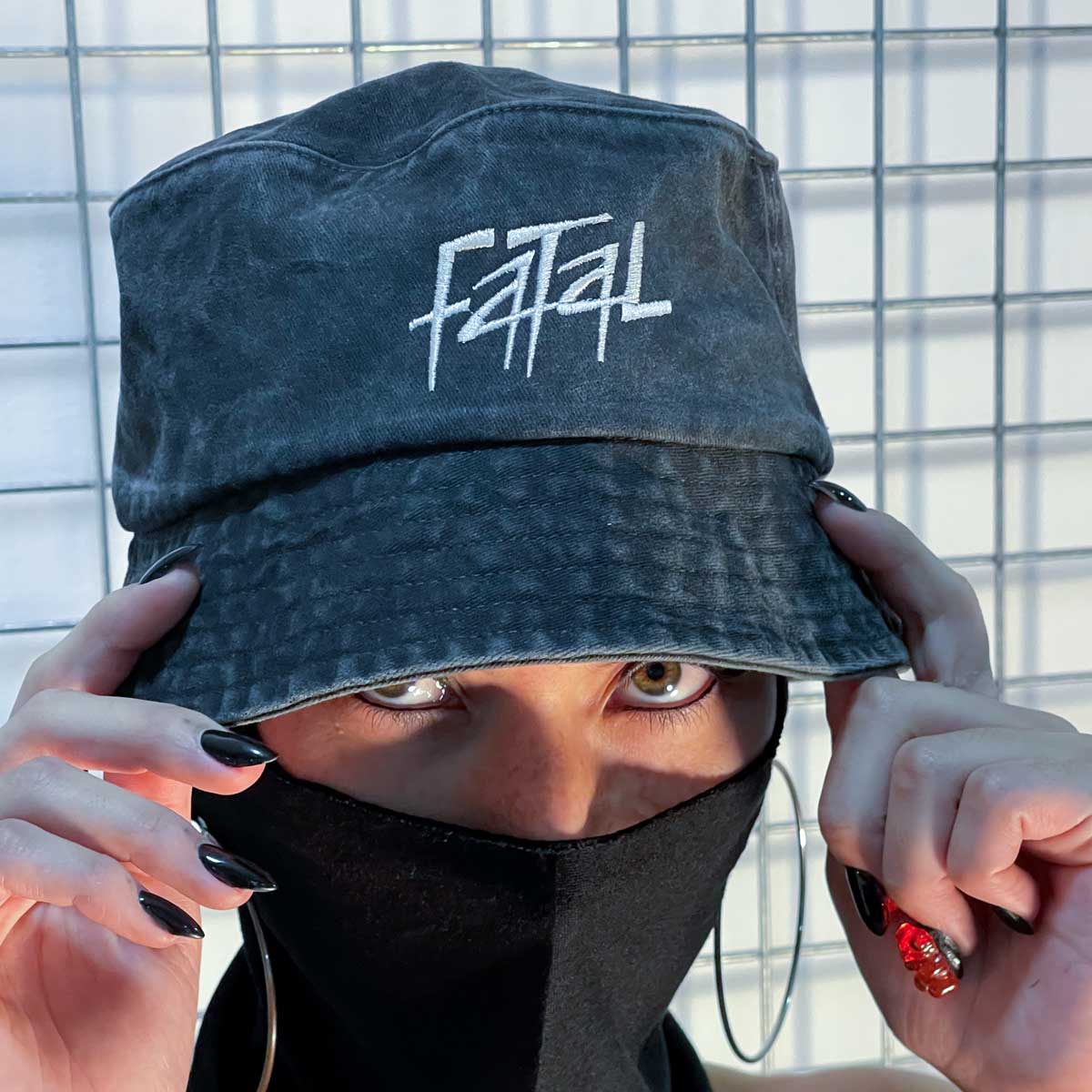 Gorro desgastado - Negro