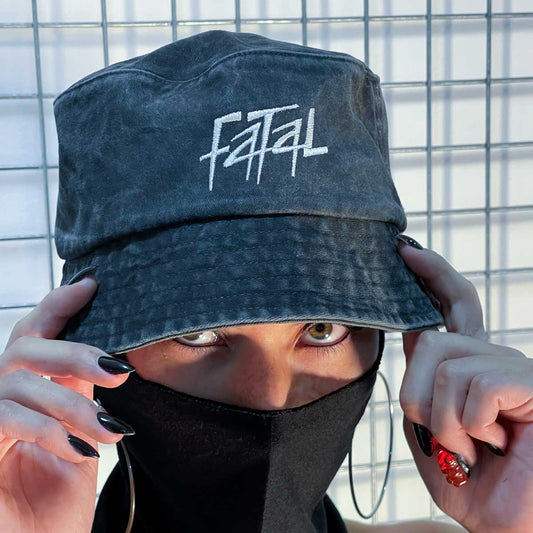 Gorro desgastado - Negro