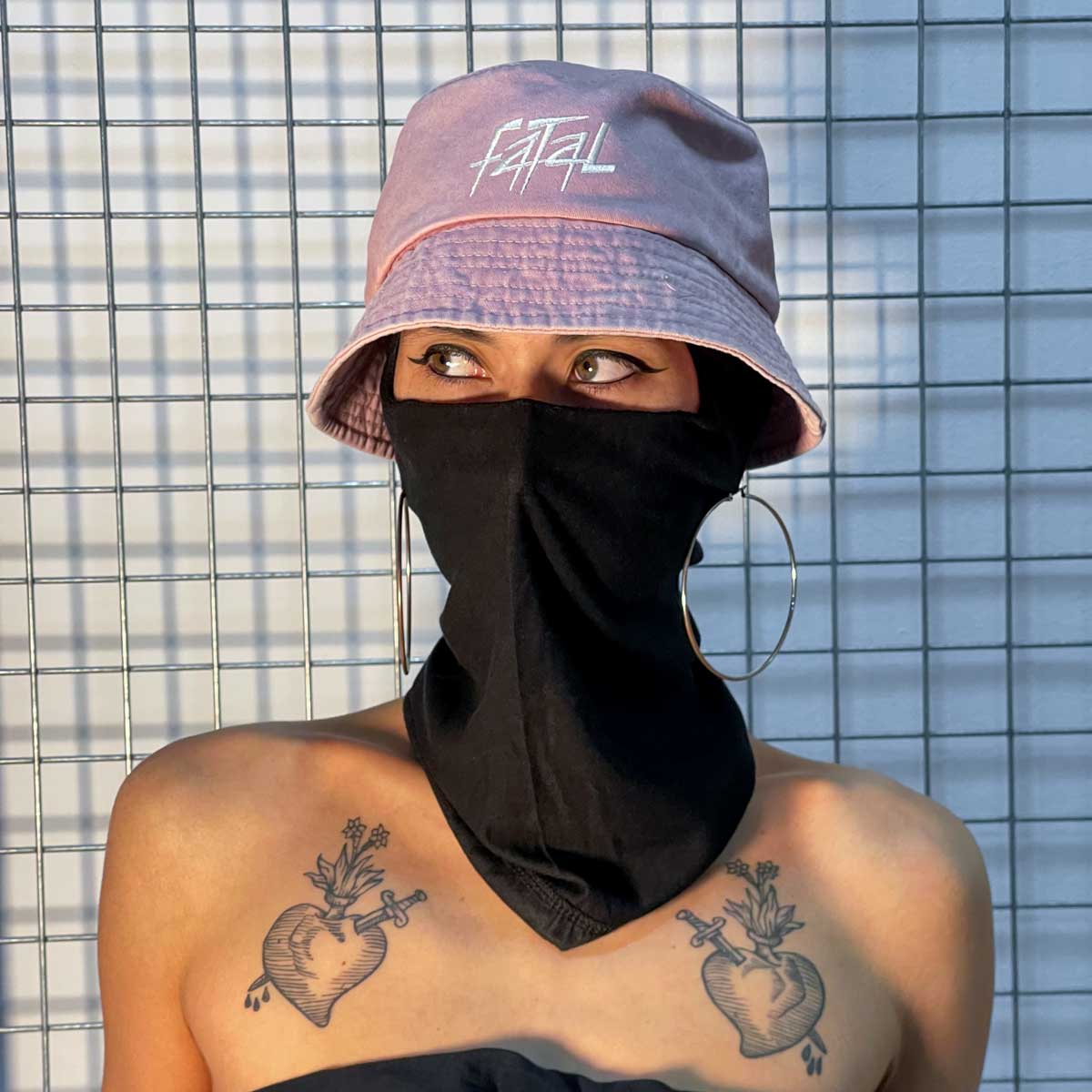 Gorro desgastado - Rosa