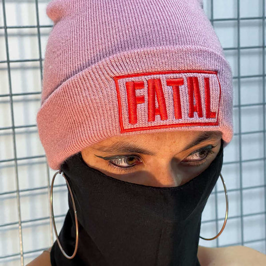 Gorro invierno - Rosa
