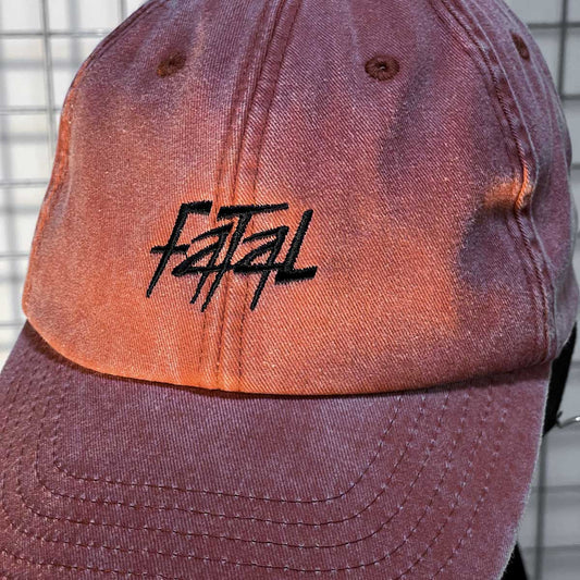 Gorra Fatal - Naranja desgastado