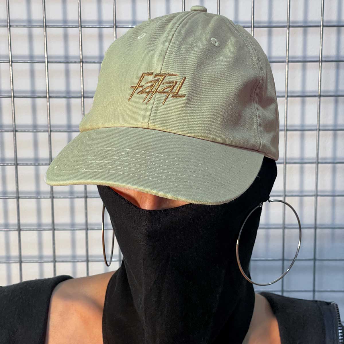 Gorra Fatal - Beige desgastado