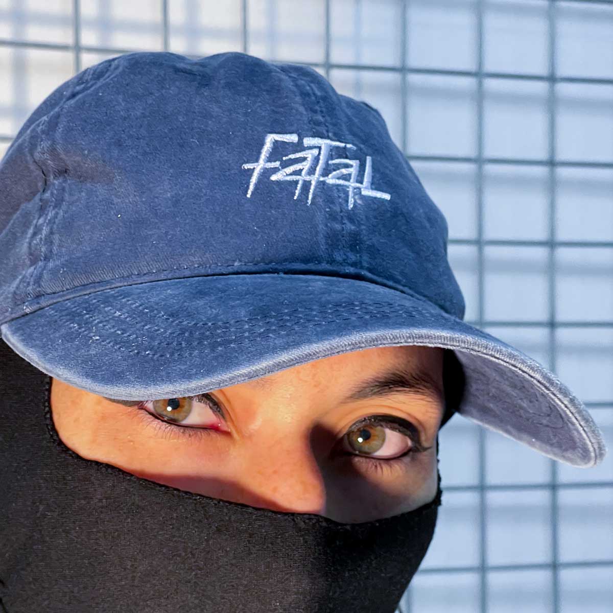 Gorra Fatal - Azul cobalto desgastado