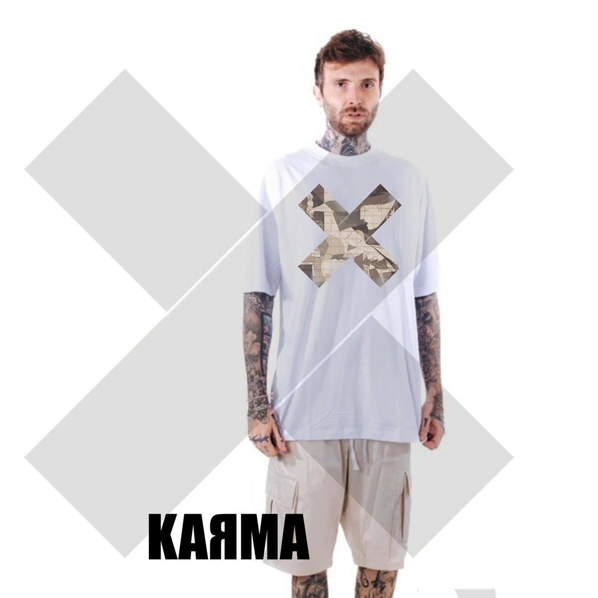 Camiseta GERNIKA blanca - Chico