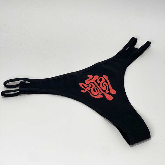 Tanga FATAL liquid - Negro