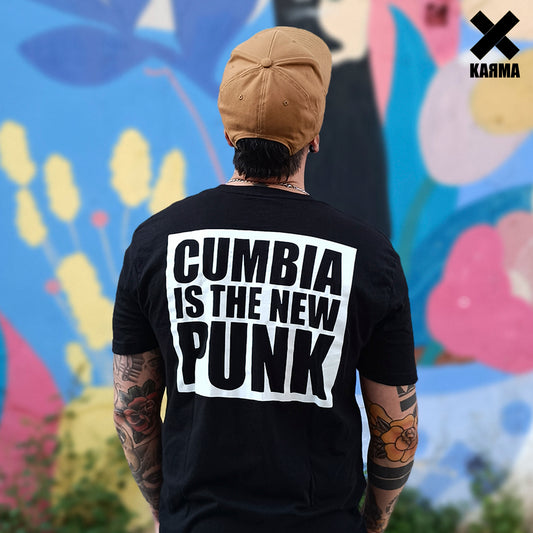 Camiseta CUMBIA PUNK negro
