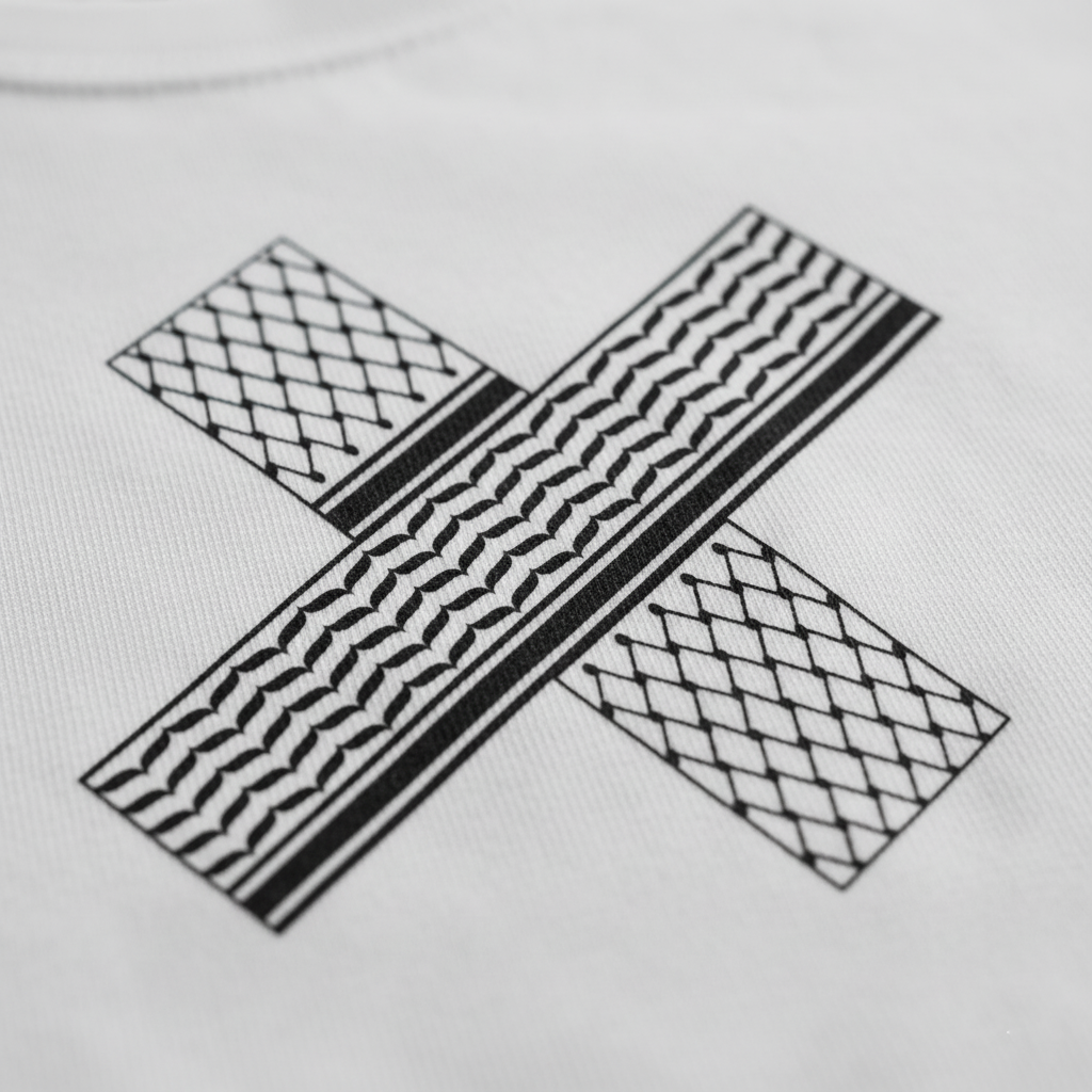 Camiseta PALESTINA blanco