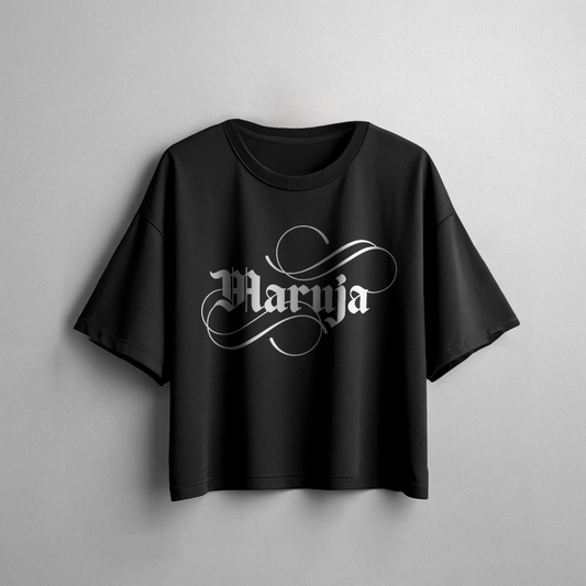 Crop Maruja - Negro