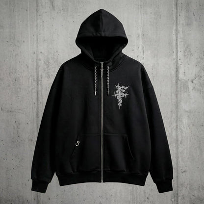 Sudadera cremallera - Puñales