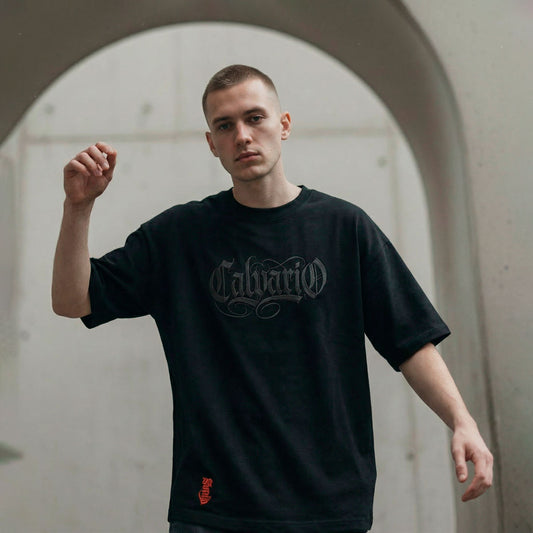 Camiseta Calvario - Black