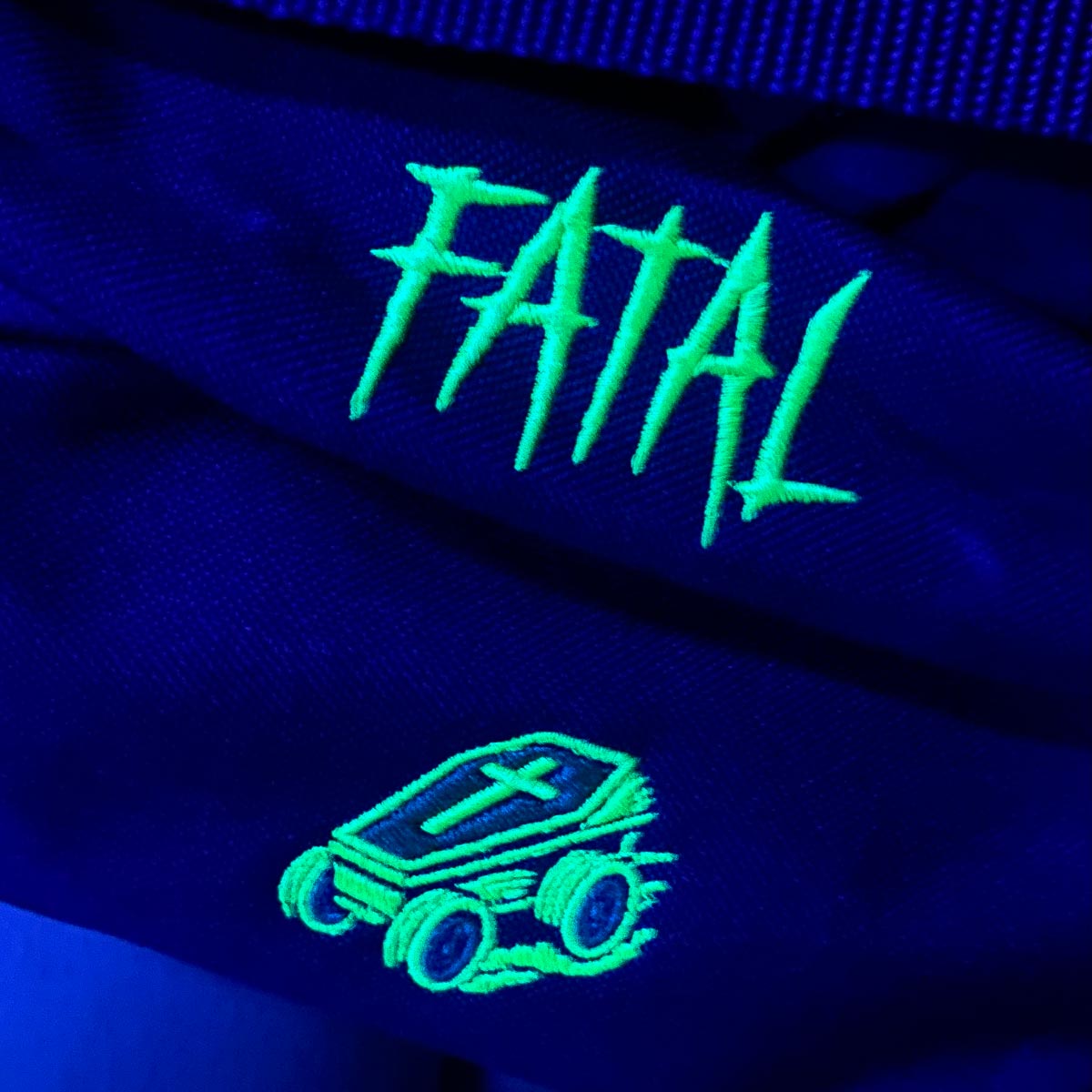 Riñonera Ataud flúor