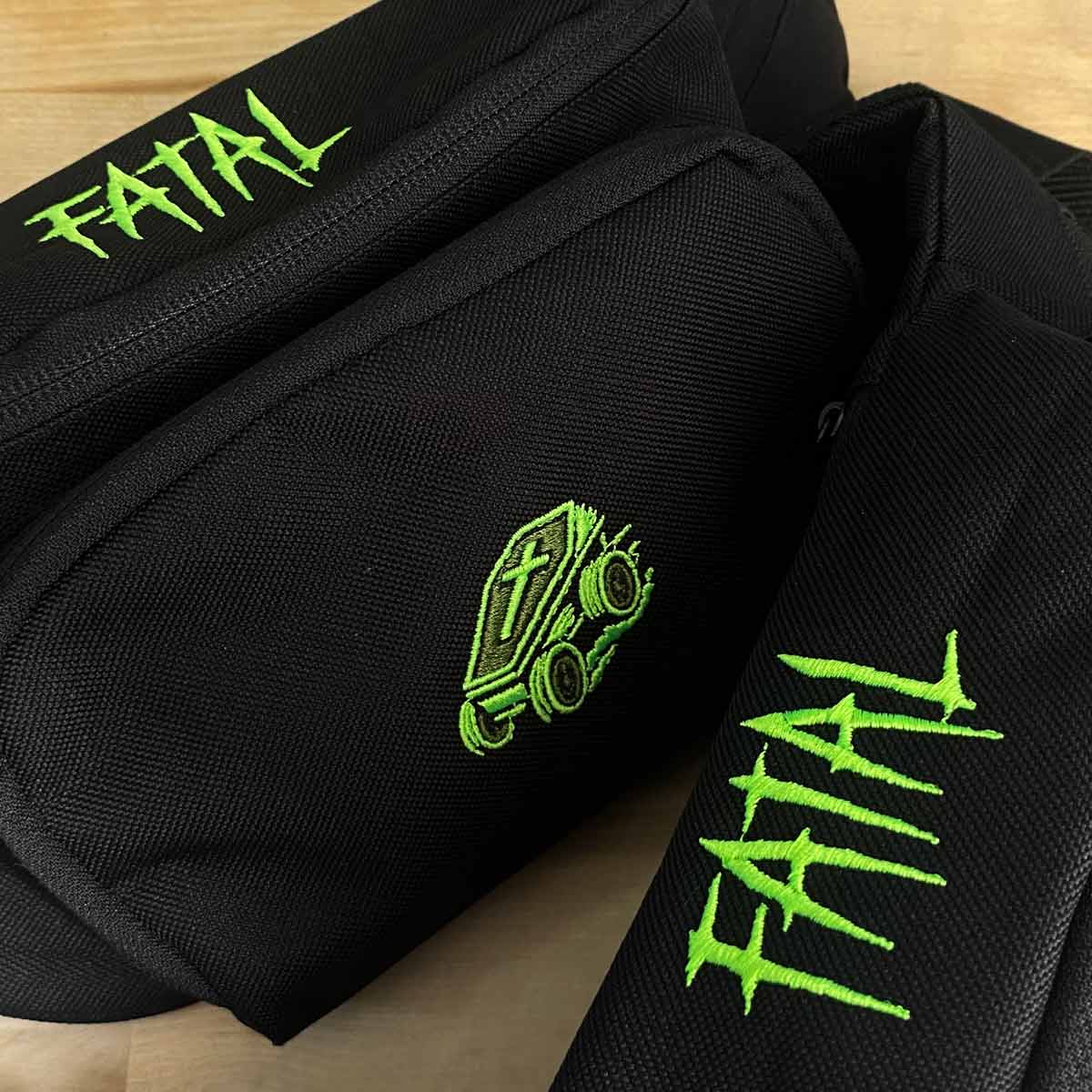 Riñonera Ataud flúor