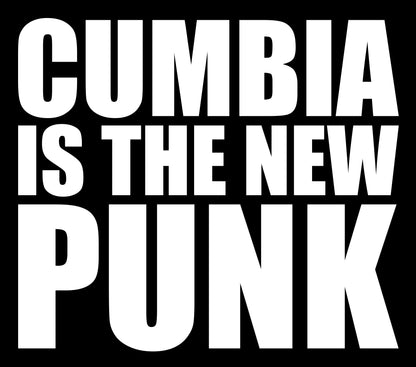 Camiseta CUMBIA PUNK blanco