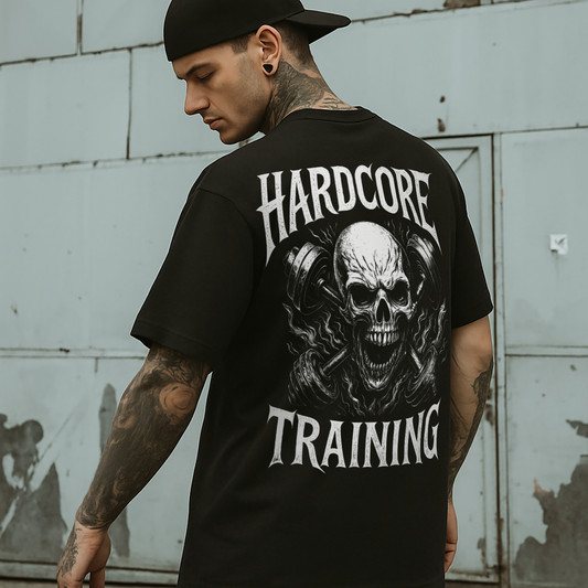 Camiseta HARDCORE TRAINING OVERSIZE