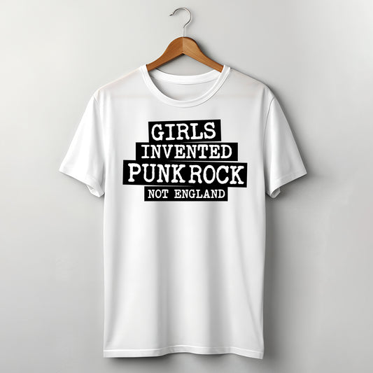 Camiseta PUNK ROCK blanca