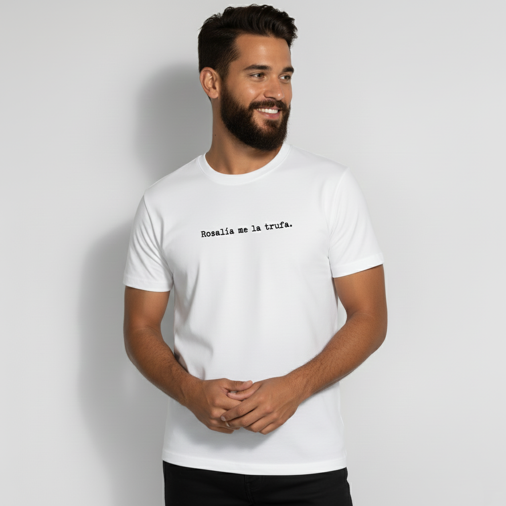 Camiseta Rosalía blanca